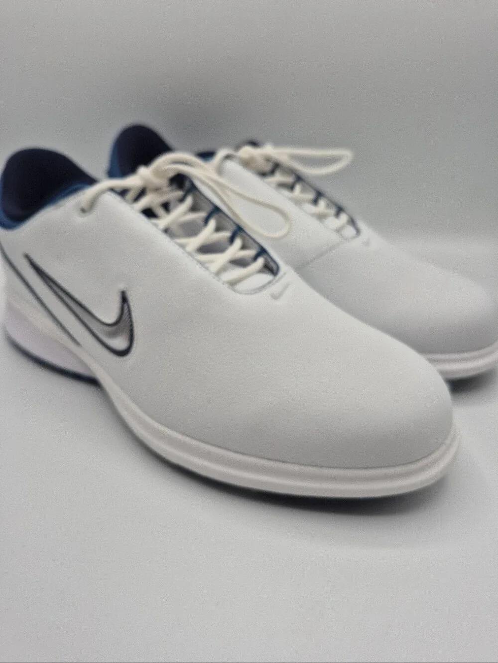 Nike Victory Tour 4 Summit White Blue Golf Shoes FZ4155-103 Men's Size 9.5